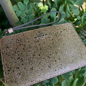 Coach Star Glitter Small Wristlet